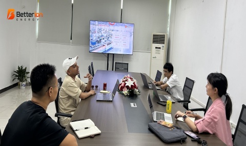 Visite des clients bangladais chez Betterion : exploration de la coopération sur les batteries empilables IonStack